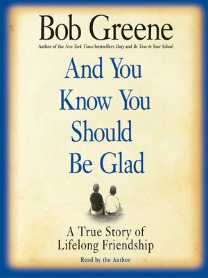cover image of And You Know You Should Be Glad